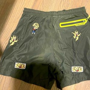 Saint Barths exclusive Alec Monopoly Bain De Mer swim trunks